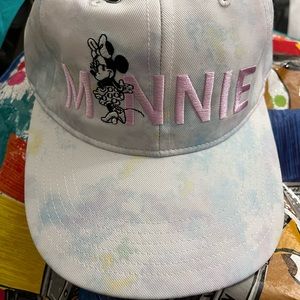 NWT Disney Tie Dye Minnie cap hat